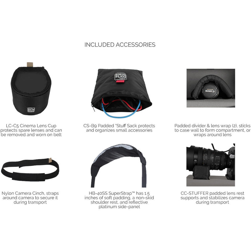 PortaBrace Cinema Case for Canon C400 Camera (Black, 36L)