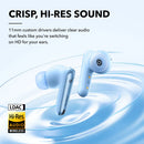 Soundcore by Anker Liberty 4 NC True-Wireless Noise-Canceling Earbuds (Light Blue)