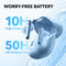 Soundcore by Anker Liberty 4 NC True-Wireless Noise-Canceling Earbuds (Light Blue)