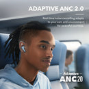 Soundcore by Anker Liberty 4 NC True-Wireless Noise-Canceling Earbuds (Light Blue)