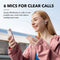 Soundcore by Anker Liberty 4 NC True-Wireless Noise-Canceling Earbuds (Light Blue)