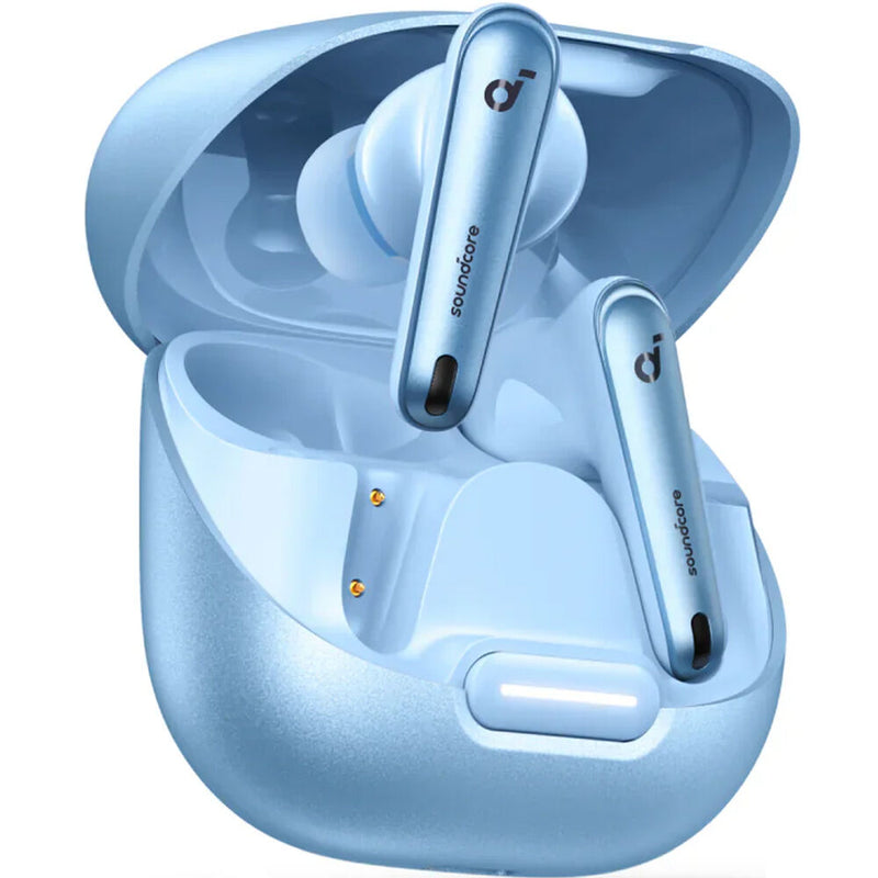 Soundcore by Anker Liberty 4 NC True-Wireless Noise-Canceling Earbuds (Light Blue)