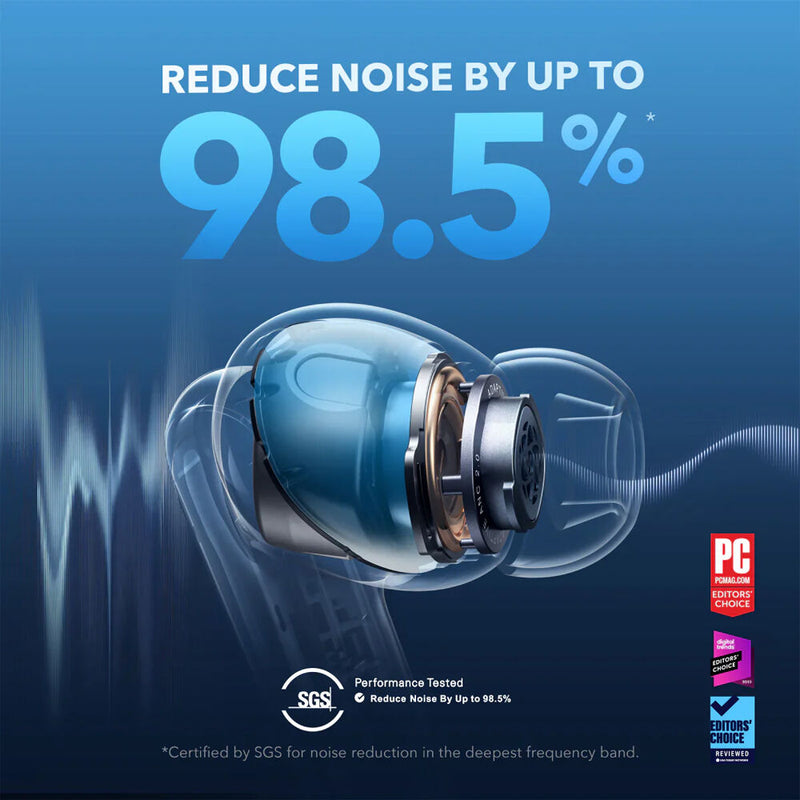 Soundcore by Anker Liberty 4 NC True-Wireless Noise-Canceling Earbuds (Pastel Pink)