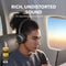 Soundcore by Anker Space One Pro Wireless Over-Ear Closed-Back Headphones (Jet Black)