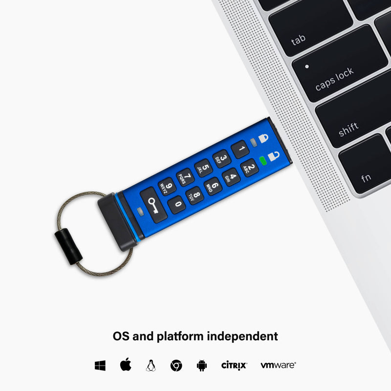 Istorage 128GB datAshur PRO Encrypted USB-A Flash Drive