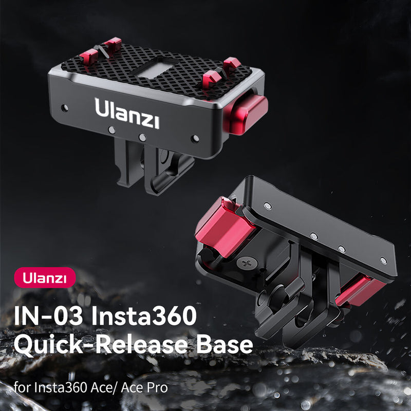 Ulanzi IN-03 Magnetic Quick Release Base for Insta360 Ace & Ace Pro