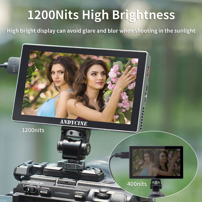 ANDYCINE X5 5.5" High-Brightness 4K HDMI Touchscreen Monitor
