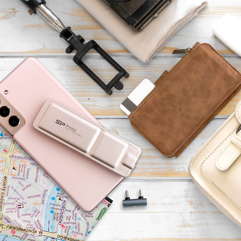 Silicon Power PX10 Plus Gen 2 Portable SSD (4TB, Pink)