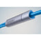 Dekoni Audio Dekoni Ensemble Postsplit 3.5mm Connectors with Blue Nylon Woven Jacket
