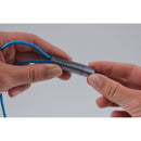 Dekoni Audio Dekoni Ensemble Postsplit 4-Pin Mini-XLR Connectors with Blue Nylon Woven Jacket