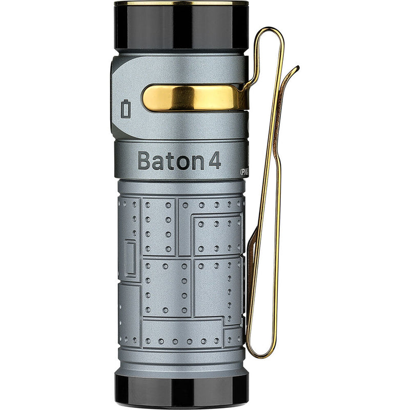 Olight Baton 4 Rechargeable Flashlight (Fighter Pilot)