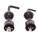 Ultralight Anti-Twist Ball Adapter with Captive 3/8"-16 Screw
