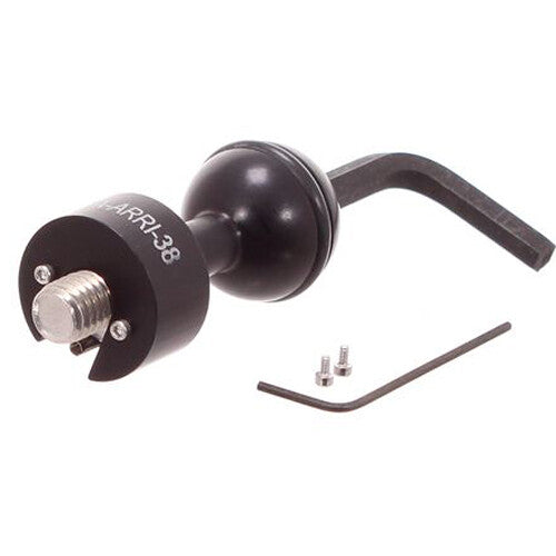 Ultralight Anti-Twist Ball Adapter with Captive 3/8"-16 Screw
