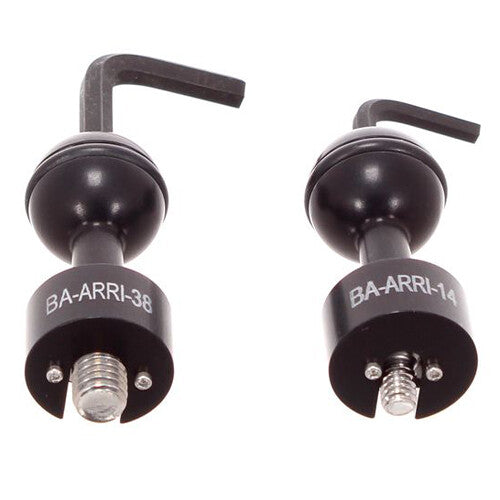 Ultralight Anti-Twist Ball Adapter with Captive 1/4"-20 Screw