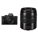 Panasonic Lumix G100D Mirrorless Camera with 12-32mm f/3.5-5.6 and 45-150mm f/4-5.6 Lenses Kit (Black)