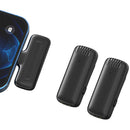 Ulanzi J12 2-Person Wireless Microphone System with Lighting Connector for iOS Devices (2.4 GHz)