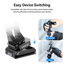 Ulanzi MA53 Ball Head Phone Holder with Arca-Type Base