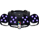 ColorKey MobilePar Mini HEX 5 Kit with Carrying Case (4-Pack)