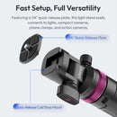 Ulanzi MT-89 Quick Release Light Stand with Cold Shoe Mount (Black)