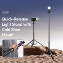 Ulanzi MT-89 Quick Release Light Stand with Cold Shoe Mount (Black)