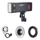 Godox AD200Pro II TTL Pocket Flash with Ring Flash Head Kit