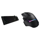 Logitech G G512 LIGHTSYNC Mechanical Keyboard & G502 X Plus LIGHTSPEED Wireless Mouse Gaming Kit