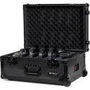 ColorKey MobilePar Mini HEX 5 Bundle with Charging Trolley Case (8-Pack)