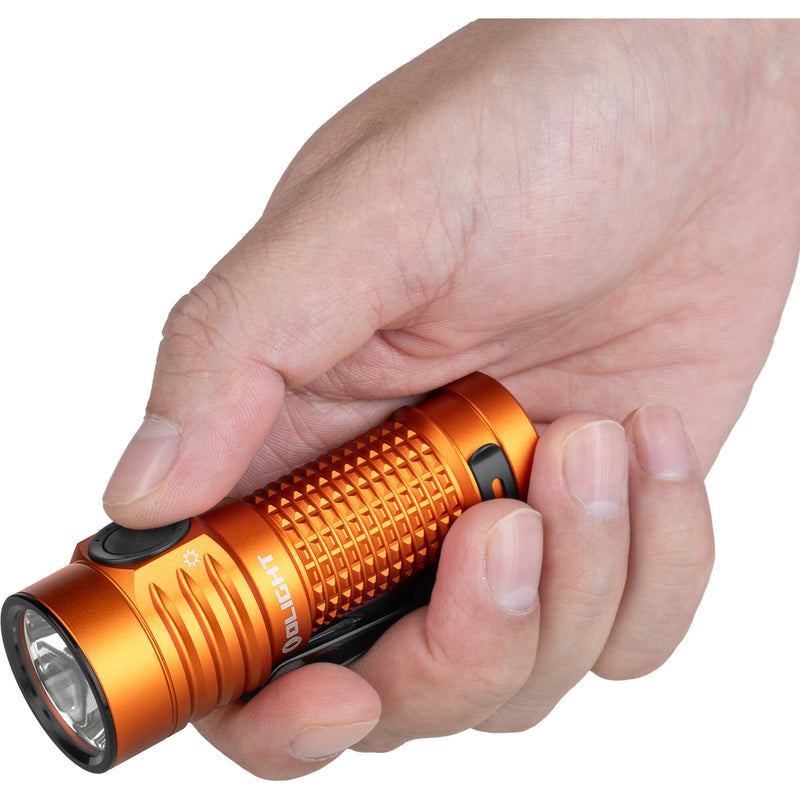 Olight Baton Turbo Rechargeable Flashlight (Orange)