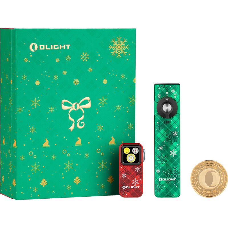 Olight Oclip Pro Light & Arkfeld Pro Flashlight Holiday Set