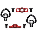 MUTINY Bolt-On QD/S Red Mount Set with Two D-Loop Swivels