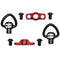 MUTINY Bolt-On QD/S Red Mount Set with Two D-Loop Swivels