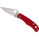Spyderco Bug Micro (Satin Blade, Red Handle)
