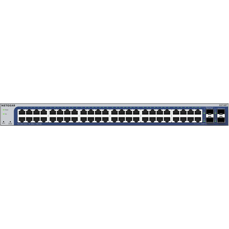 Netgear GS748T 48-Port Gigabit Managed Network Switch