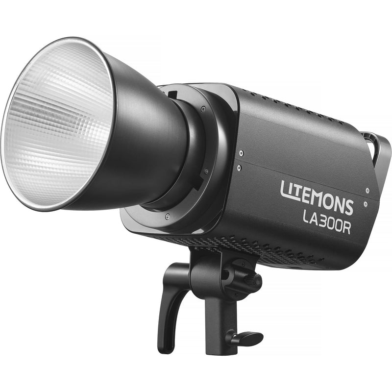 Godox Litemons LA300R RGB LED Monolight (3-Light Kit with Stands, Black)