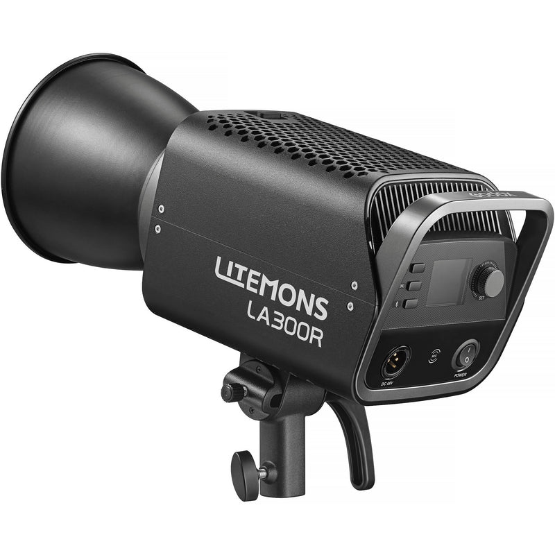 Godox Litemons LA300R RGB LED Monolight (3-Light Kit with Stands, Black)