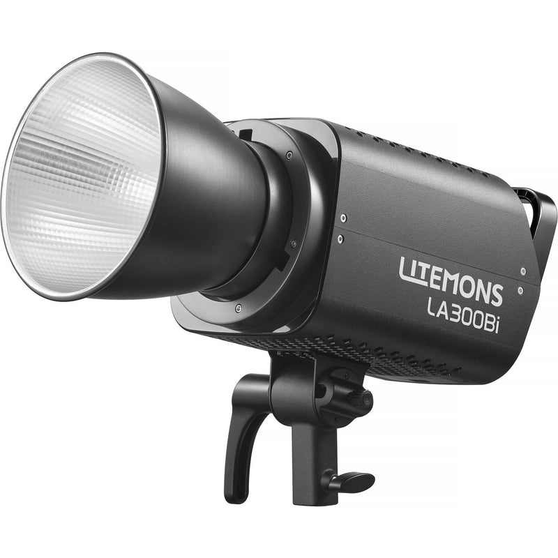 Godox Litemons LA300Bi Bi-Color LED Monolight (3-Light Kit, Black)