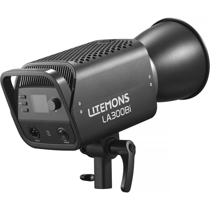 Godox Litemons LA300Bi Bi-Color LED Monolight (3-Light Kit, Black)