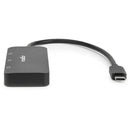 Rocstor USB-C to Triple 4K DisplayPort Adapter (Black)