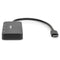 Rocstor USB-C to Triple 4K DisplayPort Adapter (Black)
