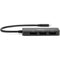 Rocstor USB-C to Triple 4K DisplayPort Adapter (Black)