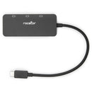 Rocstor USB-C to Triple 4K DisplayPort Adapter (Black)