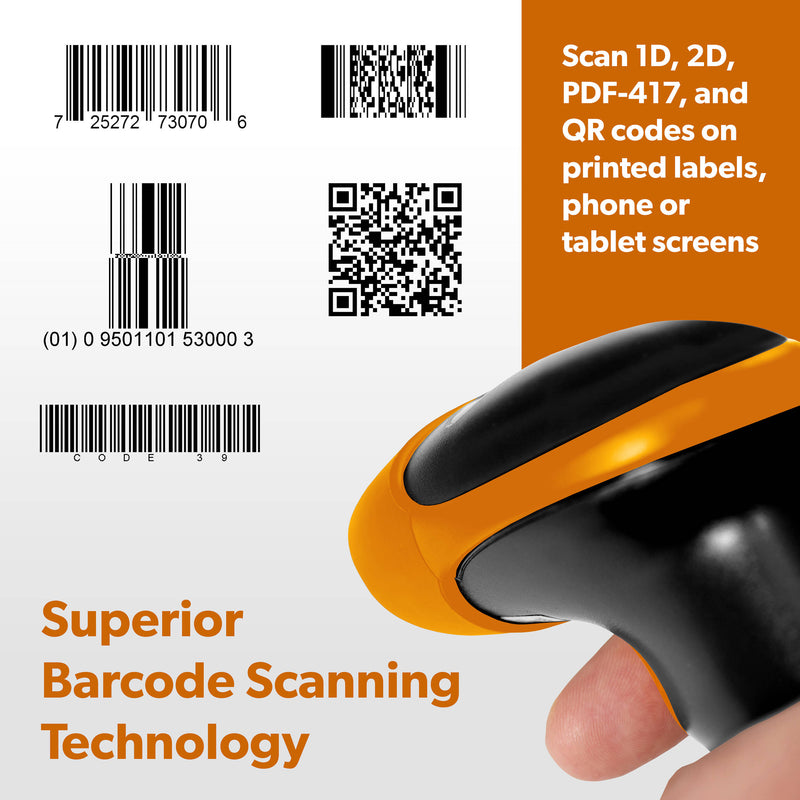 Ambir Technology Inc BR100-BL USB-powered 2D Barcode Reader