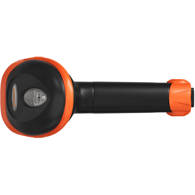 Ambir Technology Inc BR200-BL Wireless Barcode Reader (Black/Orange)