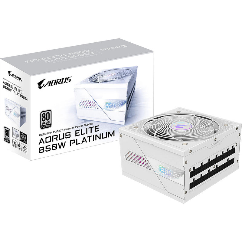 Gigabyte AORUS ELITE 850W 80 PLUS Platinum Modular ATX Power Supply (ICE)