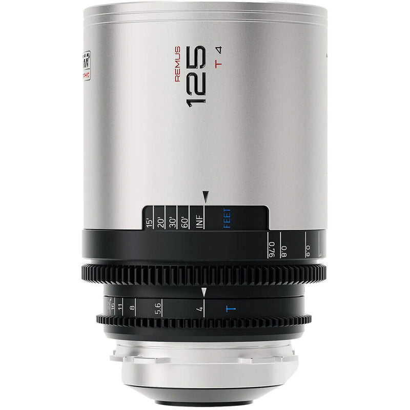 BLAZAR LENS Remus 125mm T4 Full-Frame 1.5x Anamorphic Lens (ARRI PL, Silver Flare)