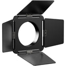 Ulanzi 4-Leaf Barndoors with Mini Bowens Mount