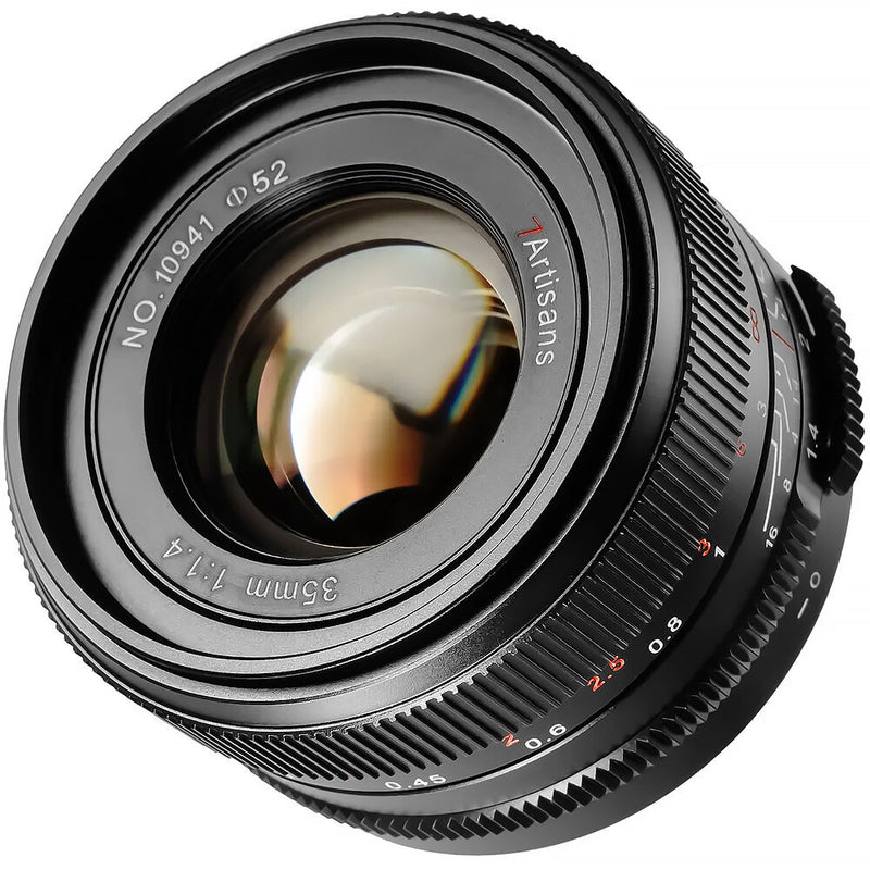 7artisans Photoelectric 35mm f/1.4 Mark III Lens (Canon RF, Black)