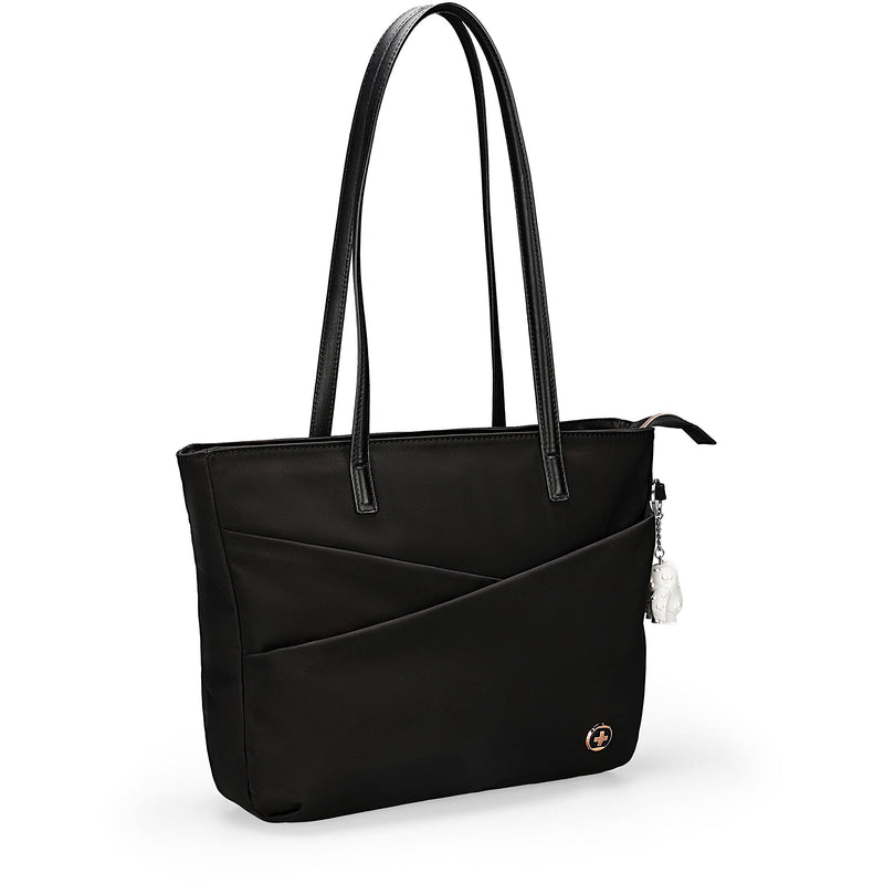 Swissdigital KATY ROSE NG Tote Bag with LED Light (Black, 11L)