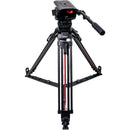 Teris TS300CF-Q Fluid Head & Carbon Fiber Tripod Kit