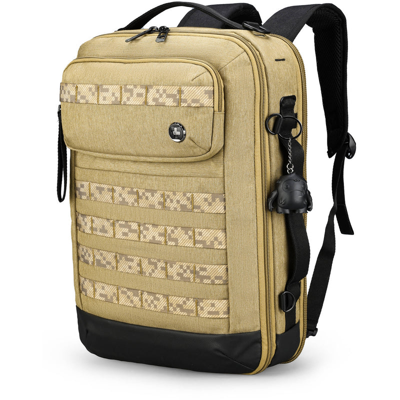 Swissdigital BERG Hybrid Briefcase (Dark Khaki)